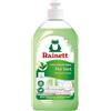RAINETT - Liquido Stoviglie Mani - Formula Ipoallergenica - Conserva le Pelli Sensibili - Flacone Riciclabile e Riciclabile - Ecolabel - Tè Verde - 500 ml