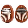 Sliverdew 2 mini strumenti Kalimba con 8 tasti, pianoforte a pollice, strumento musicale, dito, pianoforte, thumb pianoforte, portatile, strumento Kalimba per adulti, principianti, bambini, regalo