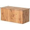 Duramax Cushion Box & Bench 1.9, 1450 L, con cilindro idraulico a gas e occhio padlock, Venatura del legno