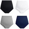 Mama Cotton High Waist Maternity Panties Mutande da Uomo, Multi4-c, XXL (Pacco da 4) Donna