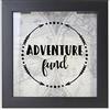 Lawrence Frames Cornice Shadow Box, Nero, 8x8