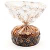 Italpak Sacchetti Trasparenti per Alimenti 'Dolceneve', Buste Panettone, Dolci, Torte, Regali, Sacchettini Natalizi, Polypropylene, Oro/Bianco, 35x50 cm, 50 unità