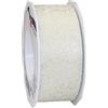 Präsent - Nuovo Castello Stampato Nastro Crema 40 mm Larghezza, 20 m Lunghezza