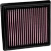 K&N Filtro aria compatibile con Toyota Corolla E210/C-HR 2.0 Hybrid & Yaris IV 1.5 Hybrid 2020- & Lexus UX250h 2.0 2019- (33-3154)