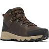 Columbia PEAKFREAK II MID OUTDRY WATERPROOF LEATHER Scarponi Da Trekking Alta impermeabili Uomo, Marrone (Cordovan x Black), 43.5 EU