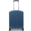 Piquadro PQLight valigia trolley cabina, 4 ruote, 55 cm, TSA, blu cobalto
