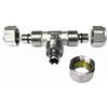 BOUTTE Boutt 3177964 MCT20 - Raccordo a tre vie in ottone per tubo multistrato 20