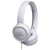 JBL Cuffie Auricolari Con Cavo + Microfono JBL Tune 500 Bianco (JBLT500WHT)