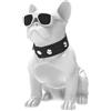 Mr Cartridge Mini Cassa Bulldog Francese Bianco CH-M10 Speaker Bluetooth Usb Stereo Wireless