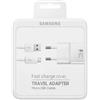 Samsung Spina Usb + Cavo Micro Usb Caricabatterie Samsung EP-TA20EWEUGWW Bianco
