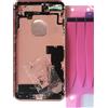 - Senza marca/Generico - Scocca per iPhone 7 Plus Pink Back Cover Housing Completa con flex A1661