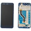 Mr Cartridge Display per Huawei P10 Lite WAS-LX1 e Nova Lite Blue Lcd Touch Screen Con Frame