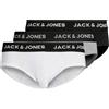JACK & JONES SOLID BRIEFS 3-PACK Slip Uomo