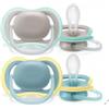 Philips Avent Ultra Air Succhietto traspirante per bimbi da 18 mesi 2 pezzi blu