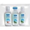 Alvita Body Care Kit da viaggio con gel detergente + shampoo + crema corpo