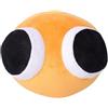 Benolls Rainbow Friends Chapter 2,Peluche Rainbow Friends 2,Rainbow Friends Peluche Bambole Gioco Cartone Animato Compleanno Peluche per Bambini e Bambine/Appassionati di Giochi(Orange)