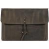 Londo Custodia in Vera Pelle per MacBook Pro e MacBook Air, Tasca Frontale e Chiusura a Flap - 14 - 13 (M4, M3, M2, M1, Pro, Max) 13,3, iPad Pro 12,9 - Modelli 2020-2024