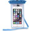 Puro Custodia waterproof cover impermeabile per smartphone fino a 5.7, blu