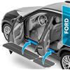 uProtect Battitacco Auto Antigraffio Pellicola per Ford Kuga 3 (III) I 2019-2026 - Protezione Accessori Tuning Portiera - Filo A Carbone