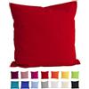 beties Federa Basic, ca. 80 x 80 cm, 100% cotone, in molti colori allegri a tinta unita (rosso)