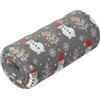 FUN FAN LINE - Coperta in Pile Natalizia Ultra Morbida (150x120 cm) | Copriletto Termico con Stampa Natalizia | Coperta Spessa Invernale per Divano, Decorazione e Regalo (pupazzo di neve)