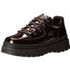 Skechers Jammers-Cool Block Women's Sneaker Boots with Memory Foam, Stivali alla Moda Donna, Borgogna, 35.5 EU