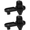 OTOTEC 2 clip per cofano auto 65773-CY00B compatibili con Qashqai J11E 2014 in poi 2a generazione Qashqai 2016-2021 NV200 2010-2018 supporto di fissaggio in plastica nero