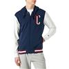 Champion Rochester 1919 Bookstore Full Buttoned Felpa con Cappuccio, Blu Marino (NAVA), XS Uomo
