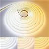 GOMING 24V 10M CCT Striscia LED COB 2700K-6500K 624LEDs/M CRI 93+ | Sintonizzabili Bianco IP20 Non Impermeabile Nastro LED per la Casa Decorazione(CCT Controller e Alimentatore Non Inclusi）