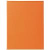 Exacompta 340007E Cartelle Semplici Porta Documenti, Schedario Portadocumenti, 24x32 cm, Arancio
