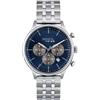 Breil Orologio UOMO CLASSY quadrante MONO-COLORE BLU movimento CHRONO QUARZO e BRACCIALE ACCIAIO ARGENTO EW0642 IT ONE SIZE