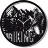 Instant Karma Clocks Orologio da Parete - Hiking Escursionismo Scalata Montagna Alpinismo Trekking Idea Regalo ⌀30cm Nero