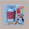 DOLFIN 30 Pz (1260 Ml) Polaretti Ghiaccioli Fruit Pronti da Gelare con Sorpresa Telo Mare Sun&Fun Edizione Limitata Dolfin