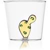 Ichendorf Milano Tumbler Cactus Ambra | Collezione Desert Plants | 35 cl | Vetro Borosilicato | Fatto a Mano
