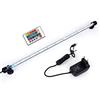 VARMHUS MLJ Illuminazione per Acquario, Lampada per Acquario Che Cambia Colore Impermeabile LED Luci dell'acquario Luce Acquario RGB con Controllo Remoto (57cm, RGB)