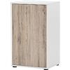 Schildmeyer Reno 400 152200 - Armadietto portadocumenti, 51 x 41 x 83,6 cm, colore: Bianco/Rovere