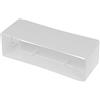 Vent Systems 60 x 204 mm Connettore per canale rettangolare - Raccordo di uscita del tubo - Riscaldamento, raffreddamento, attacco di ventilazione - Adattatore per canale del sistema HVAC