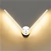 KAWELL 12W Interno Moderno LED Lampada da Parete con Interruttore