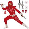 Morph Costume Ninja Bambino, Vestito Halloween Bambini, Costume Ninja Bambini Carnevale