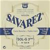 Savarez Corde Savarez per chitarra classica Traditional Concert 523B singole - G3 basso - adatte alla 520B