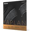 D'Addario KA411 LM, tensione da uomo modello Kaplan Amo, taglia M, Viola Set Medio