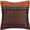 Bassetti Roccaraso R1 9324310 - Federa per cuscino in cotone makò satinato, colore rosso, con chiusura lampo, dimensioni: 65 x 65 cm