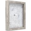 Lawrence Cornici Shadow Box Frame, polistirolo, grigio naturale, 20x25 cm