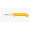 Arcos Serie 2900 - Spelucchino Coltello per sbucciare - Lama Acciaio Inossidabile Nitrum 80 mm - Manico Polipropilene Colore Giallo