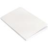 Idena 12249 - Blocco note, bianco, 160 pagine, 100 g/m², con nastro, ricarica pagine interne