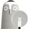 Owl Labs Meeting Owl 3 + Expansion Mic - Camcorder 1080p HD per riunioni con audio esteso fino a 7,9 metri e compatibile con Zoom, GoToMeeting e altri