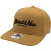 Mitchell & Ness Classic Red Pinscript Snapback, Black/Gold