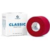 Sportacular Gear Sporttape Classic 3,8 cm x 10 m, diversi colori e quantità, nastro rigido non elastico, impermeabile, delicato sulla pelle, cotone (1 rotolo, rosso)
