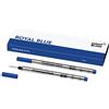 Montblanc 124501 - Refill (F) per penne roller, Royal Blue (blu) - Ricariche di alta qualitá, punta fine, 1 x 2 Refill