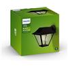 PHILIPS APPLIQUE FARETTO LAMPADA A MURO NERO ALPENGLOW DOWN